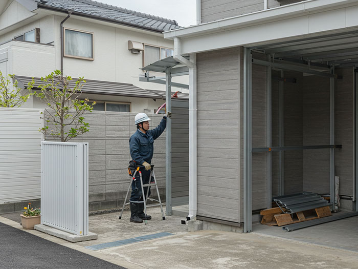 物置・倉庫・車庫／サッシ・フェンス