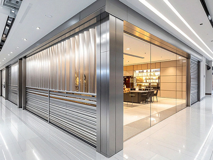 横引きシャッター